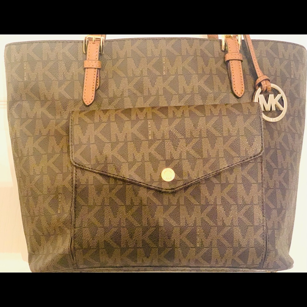 MK Monogram Handbag for Sale!!  Used - Like New!! Very Clean!!!